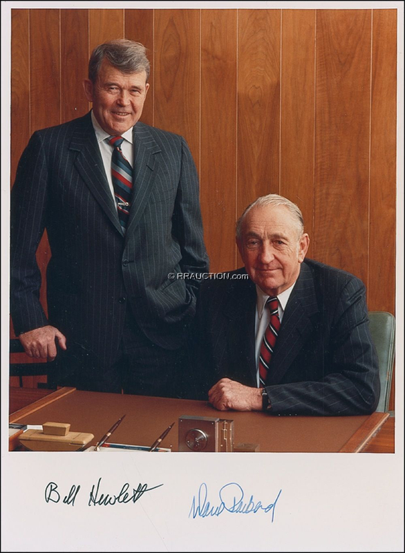 Lot 290 Bill Hewlett and Dave Packard: Bill Hewlett and Dave Packard