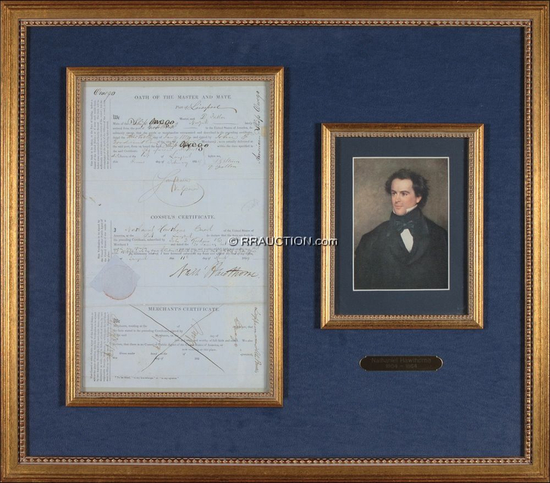 Lot 585 Nathaniel Hawthorne: Nathaniel Hawthorne