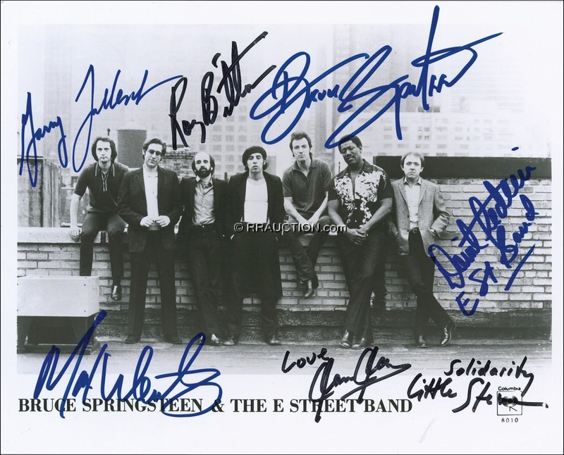 Lot 869 Bruce Springsteen and the E Street Band: Bruce Springsteen and the E Street Band