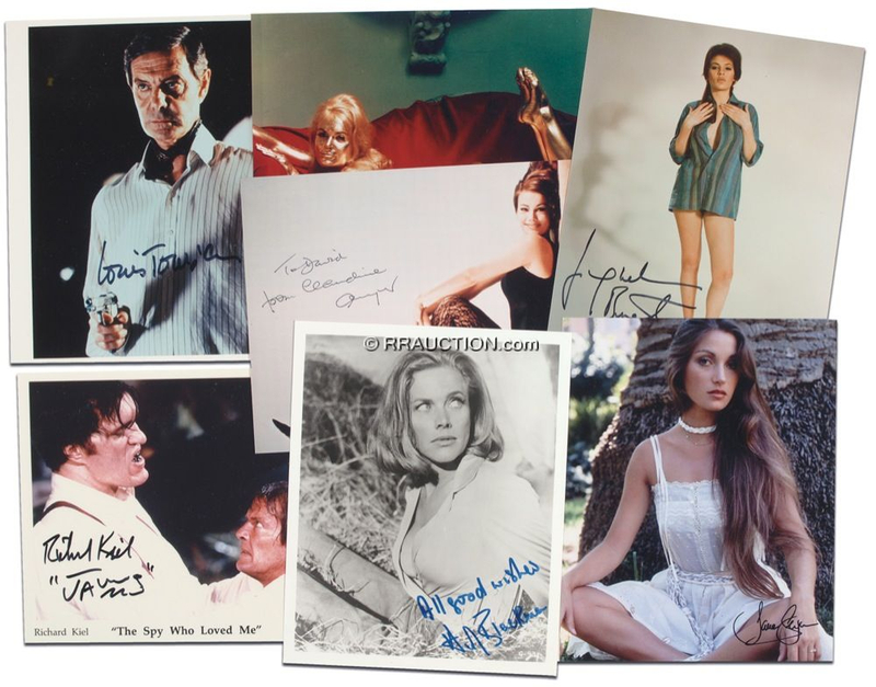 Lot 1095 James Bond: Villains and Girls: James Bond: Villains and Girls