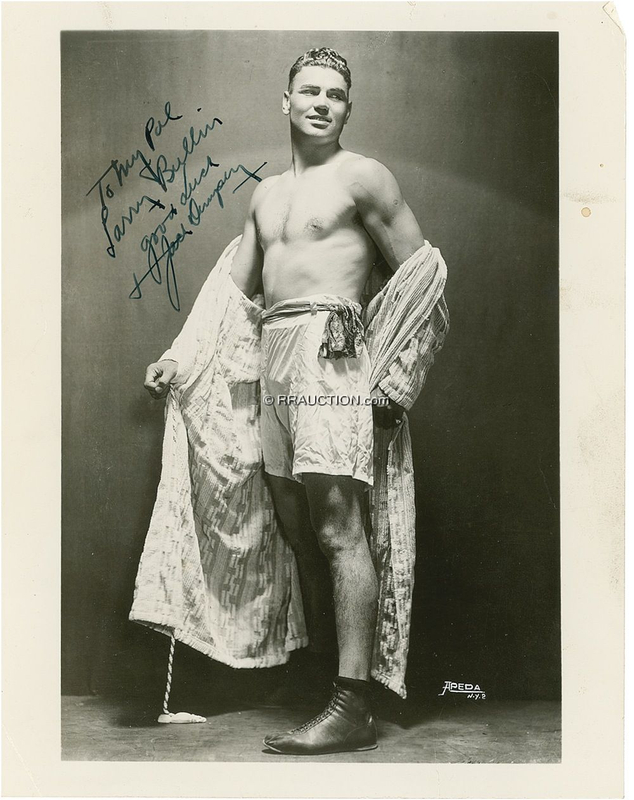 Lot 1376 Jack Dempsey: Jack Dempsey