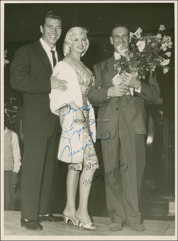 Lot 1128 Jayne Mansfield and Mickey Hargitay: Jayne Mansfield and Mickey Hargitay