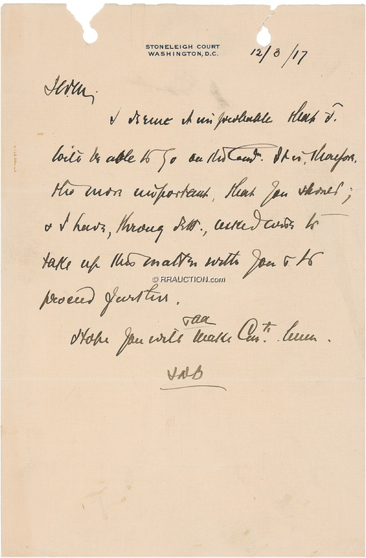 Lot 388 Supreme Court: Louis D. Brandeis: Supreme Court: Louis D. Brandeis