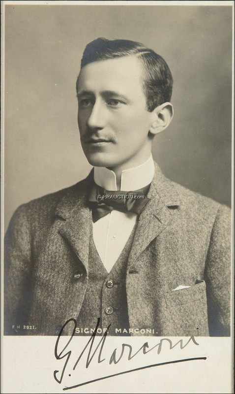 Lot 329 Guglielmo Marconi: Guglielmo Marconi