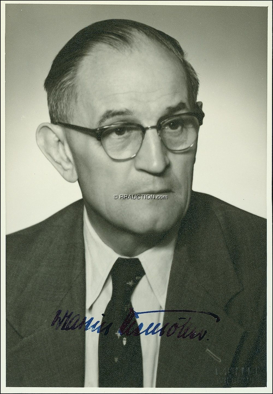Lot 353 Martin Niemöller: Martin Niemöller