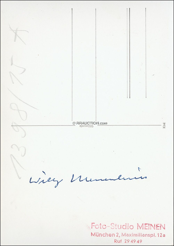 Lot 526 Willy Messerschmitt: Willy Messerschmitt