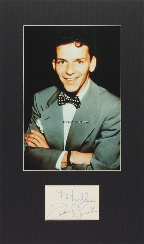 Lot 866 Frank Sinatra: Frank Sinatra