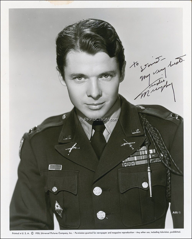 Lot 1157 Audie Murphy: Audie Murphy