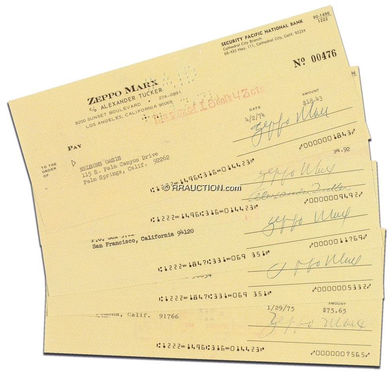 Lot 1136 Zeppo Marx: Zeppo Marx