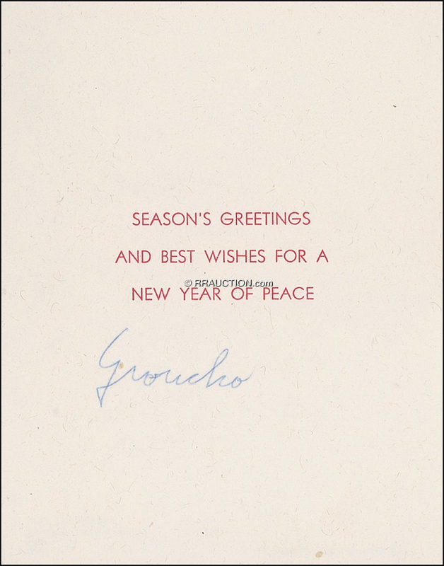 Lot 1135 Groucho Marx: Groucho Marx