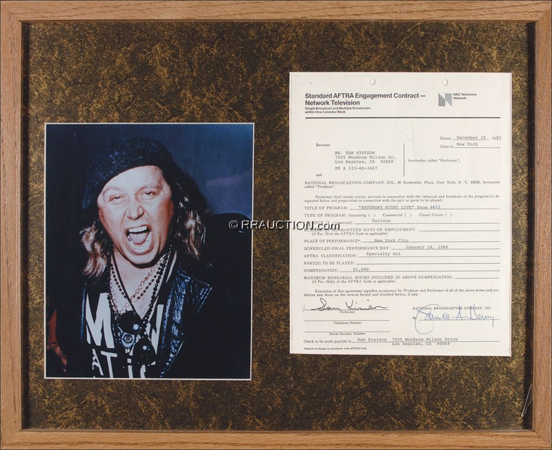 Lot 1104 Sam Kinison: Sam Kinison