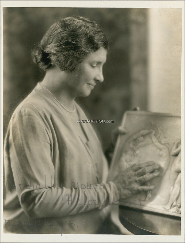 Lot 313 Helen Keller: Helen Keller