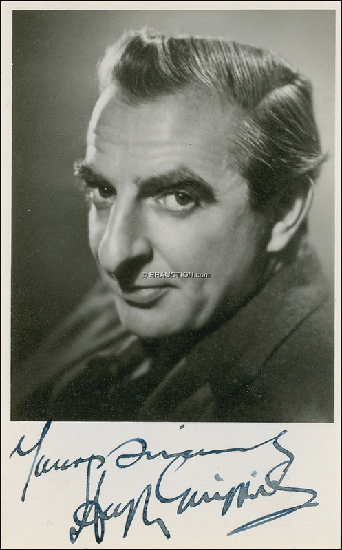 Lot 1052 Hugh Griffith: Hugh Griffith