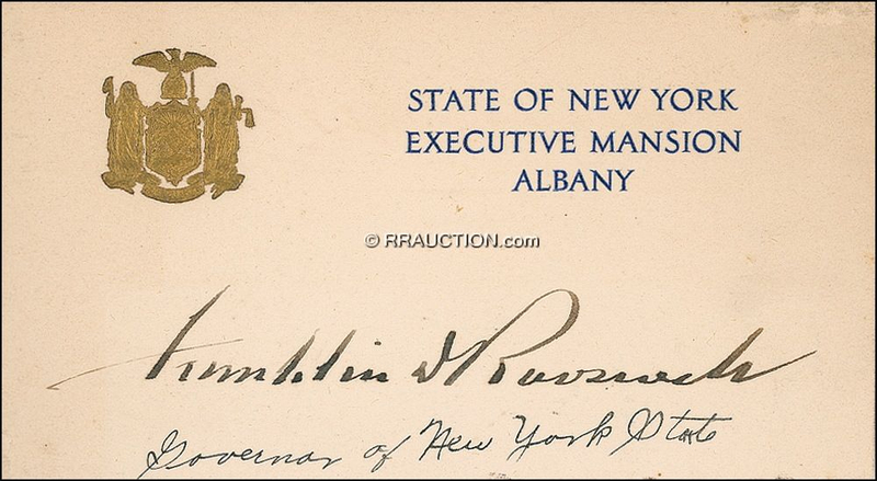 Lot 154 Franklin D. Roosevelt: Franklin D. Roosevelt