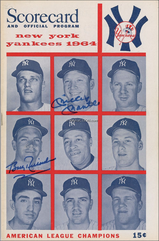 Lot 1479 Mickey Mantle: Mickey Mantle