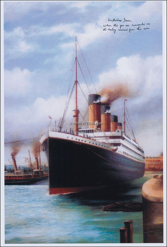 Lot 393 Titanic: Millvina Dean: Titanic: Millvina Dean