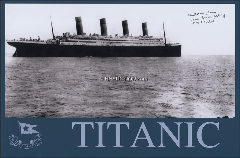 Lot 394 Titanic: Millvina Dean: Titanic: Millvina Dean