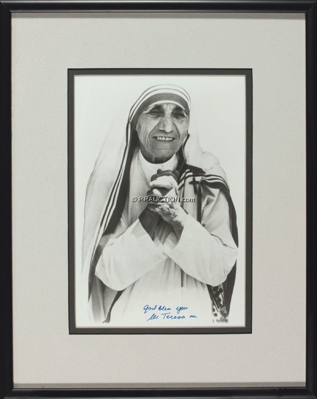 Lot 343 Mother Teresa: Mother Teresa