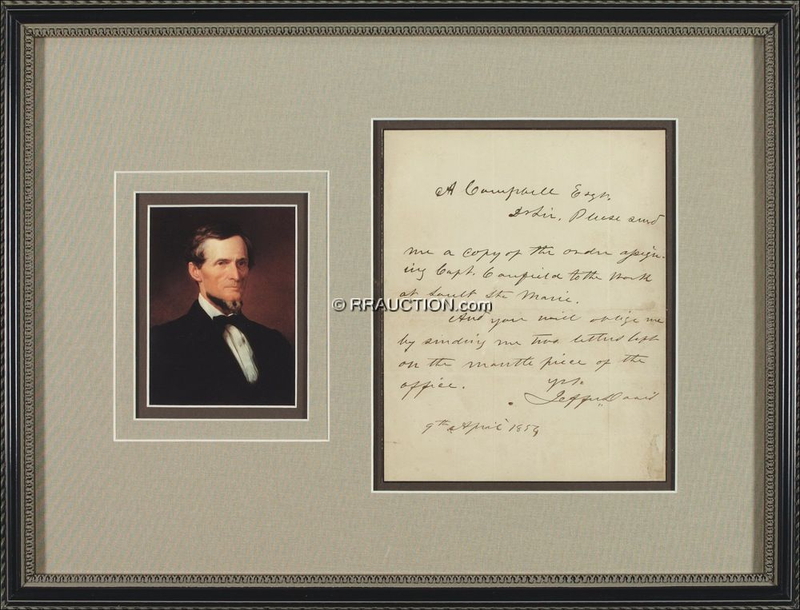 Lot 233 Jefferson Davis: Jefferson Davis