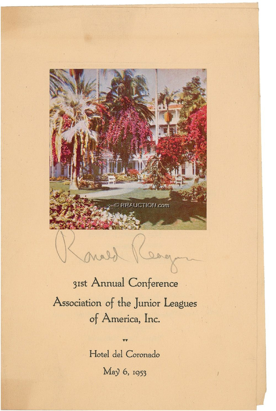 Lot 136 Ronald Reagan: Ronald Reagan