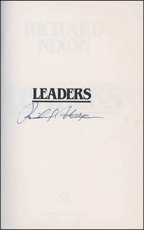 Lot 125 Richard Nixon: Richard Nixon