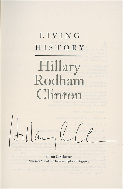 Lot 37 Hillary Clinton: Hillary Clinton