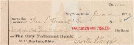 Lot #536 Orville Wright: Orville Wright - Image 2