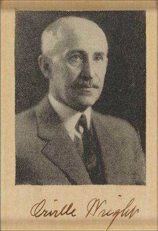 Lot #537 Orville Wright: Orville Wright - Image 1