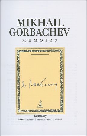 Lot #277 Mikhail Gorbachev: Mikhail Gorbachev - Image 1