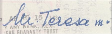 Lot #339 Mother Teresa: Mother Teresa - Image 2