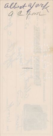 Lot #496 Sgt. Alvin York: Sgt. Alvin York - Image 2