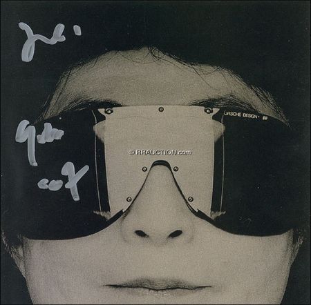 Lot #838 Yoko Ono: Yoko Ono - Image 1