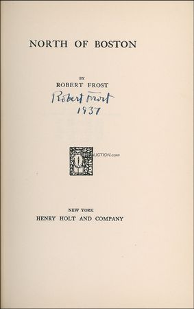 Lot #577 Robert Frost: Robert Frost - Image 1