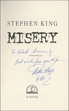 Lot #595 Stephen King: Stephen King - Image 1