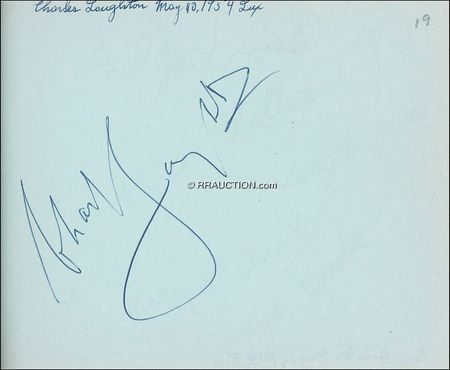 Lot #925 Autographs: Autographs - Image 1