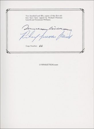Lot #657 Tennessee Williams: Tennessee Williams - Image 2