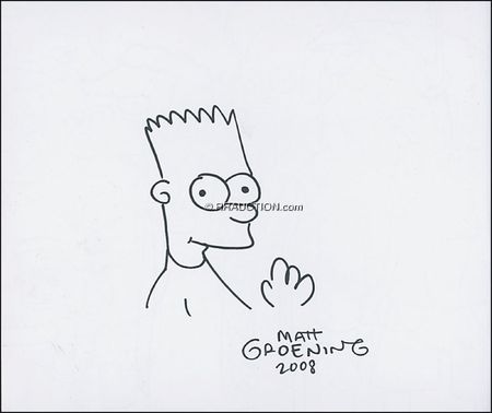 Lot #681 Matt Groening: Matt Groening - Image 1