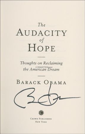 Lot #128 Barack Obama: Barack Obama - Image 1