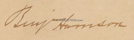 Lot #82 Benjamin Harrison: Benjamin Harrison - Image 2