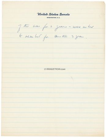 Lot #102 John F. Kennedy: Invoking a Civil War Medal of Honor winner - Image 3