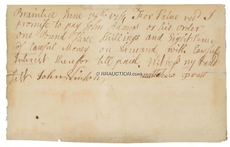 Lot #1 John Adams: John Adams - Image 2