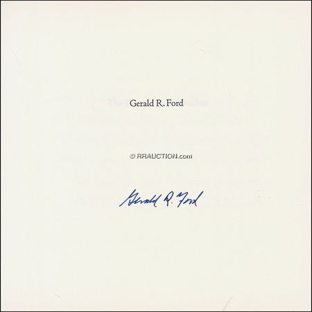 Lot #67 Gerald Ford: Gerald Ford - Image 1