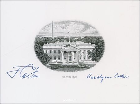 Lot #24 Jimmy and Rosalynn Carter: Jimmy and
