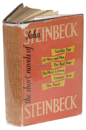Lot #641 John Steinbeck: Inscribing a collection to his ?leading lady? - Image 1