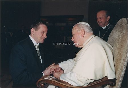 Lot #310 John Paul II: Born Karol Wojtyla in 1920, John Paul II served as the 264th Pontiff of the Roman Catholic Church from 1978 until his death in 2005. - Image 3