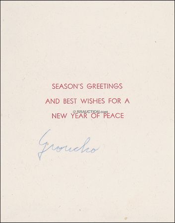 Lot #1135 Groucho Marx: Groucho Marx - Image 1