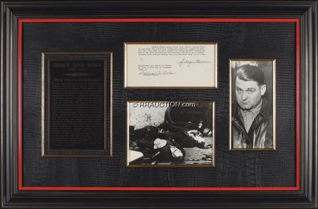 Lot #338 George “Bugs” Moran: BUGS’S MONEY: MORAN signs an affadavit on the day he went to trial for forgery - Image 1
