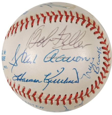 Lot #1310 Baseball Hall of Famers: Baseball Hall of Famers - Image 2