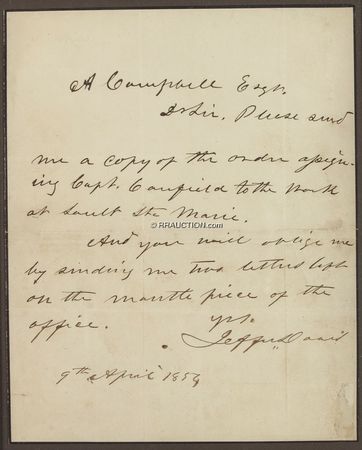 Lot #233 Jefferson Davis: Jefferson Davis - Image 2