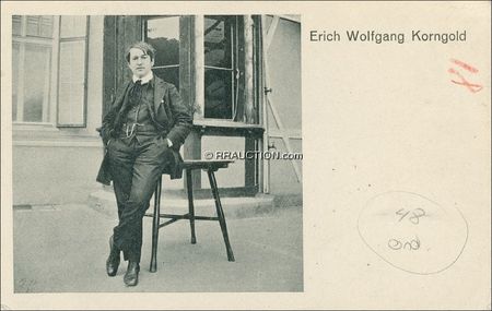 Lot #812 Erich Wolfgang Korngold: Erich Wolfgang Korngold - Image 2